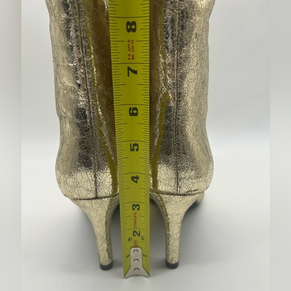 Worthington Gold Metallic Knee High Boots | Size 9.5M | Vegan | New With Box - Picture 8 of 16